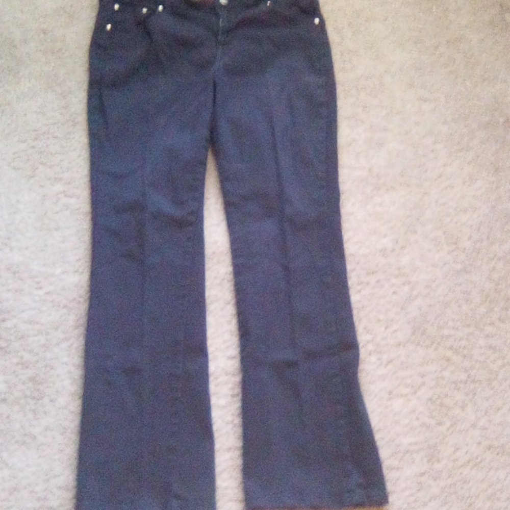 Vintage Earl Jeans Straight Legs Denim Regular Casual Boho Women Pants size 12